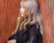 皮埃尔 奥古斯特 雷诺阿 : Coco Holding a Orange